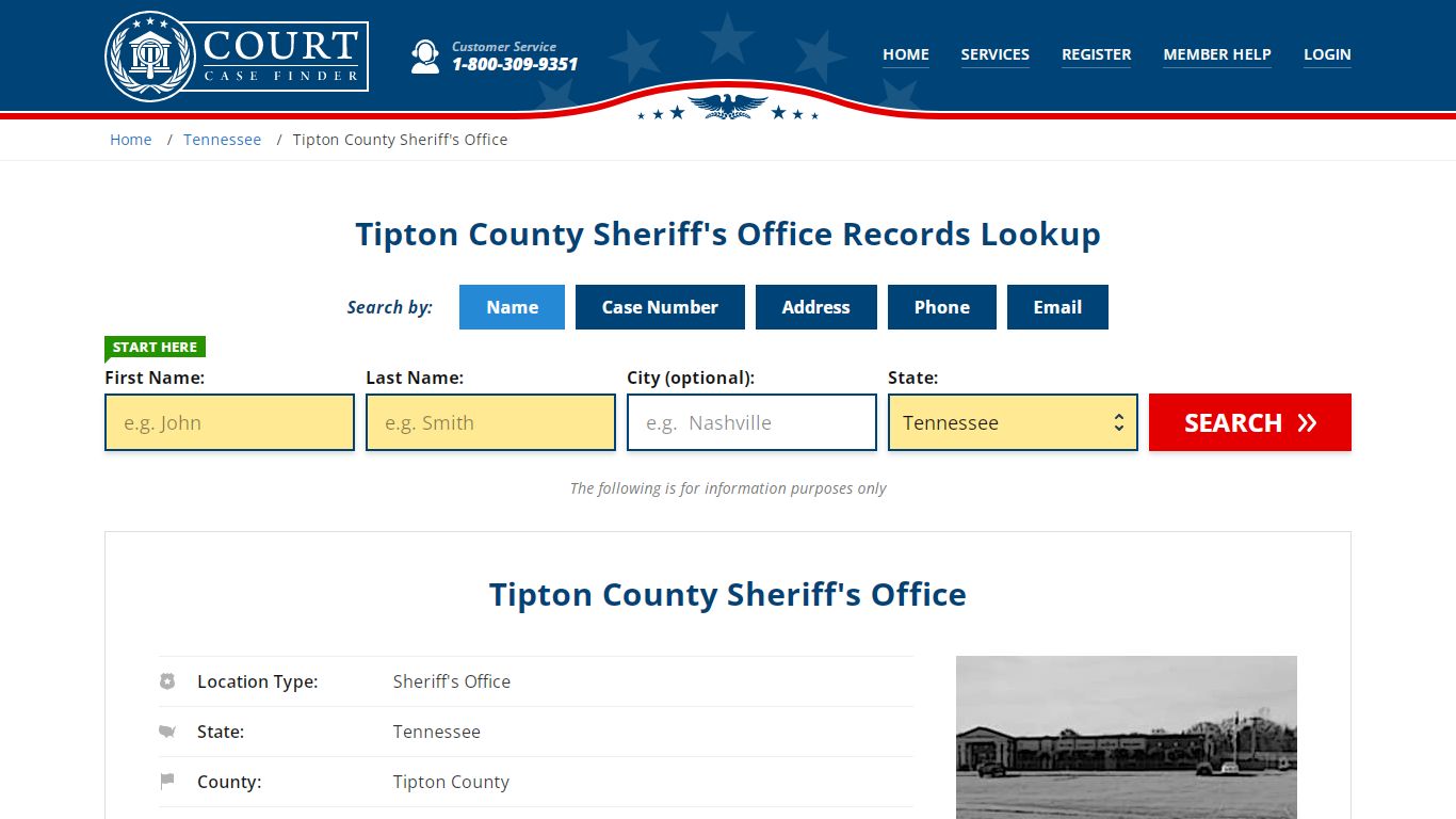 Tipton County Sheriff's Office | Covington, TN Public Records