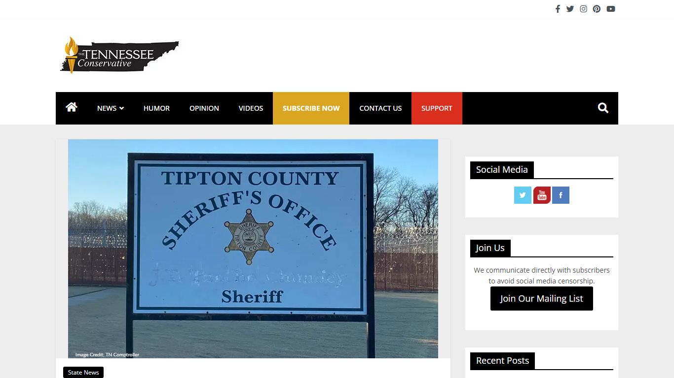 Former Tipton County Sheriff’s Deputy Indicted On Three Counts